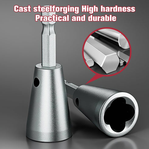 Wire Twisting Tool,Wire Twister Wire Connector,New Wire Twister Tool for Drill,Wire Nut Twister,Wire Stripping and Twisting Tool for Power Drill,C...