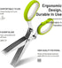 Herb Scissors, Premium Stainless Steel 5 Blade Kitchen Salad Scissors Dishwasher Safe, Sharp and Convenient 5 Blade Kitchen Scissors with Safety C...
