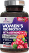 Probiotics for Women with Prebiotics - Women's Probiotic Blend Formulated for Digestive, Vaginal PH, Urinary & Immune Health Support, 90 Billion C...