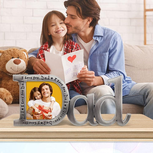 Dad Picture Frame,Dad Gifts From Daughter,Dad Birthday Gifts, Dad Christmas Gifts...