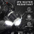 Rechargeable Headlamp, 10000 High Lumen Head Lamp, Super Bright LED Head Light Camping Accessories with Red Light, 4 Modes USB Recharge Flashlight...