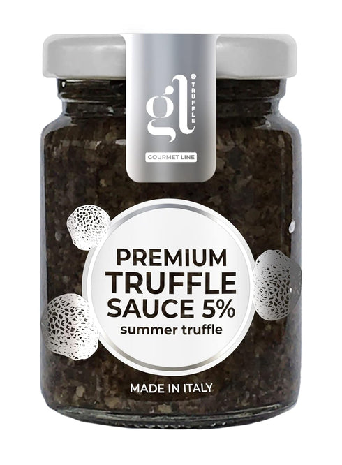 Premium Minced Black Truffle Sauce (90 g) (3.17 oz), Truffle Zest, Salsa Tartufata, Black Truffle Pate Spread, Seasoning, An Indulgent Delight fro...