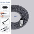QC 3.0 Fast Wall Charger Cube Car Charger Charger Cable Cord 6FT Fast Charging for Samsung Galaxy A25/A15/A14/A13/A53/A05S/A03S/A23/A33/A54/A53/S2...