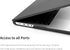 UESWILL Compatible with 2024 2023 2022 2021 Release MacBook Pro 16 inch Case with M4 M3 M2 M1 Pro Max chip & Touch ID, Smooth Matte Hard Shell Cov...
