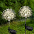 Solar Garden Lights Outdoor-2 Pack Outdoor Decorative Garden Lights, Waterproof Solar Outdoor Lights Auto ON/Off Solar Lights for Garden Gifts for...