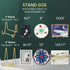 Plate Stands for Display - Plate Holder Display Stand Table Easel Picture Frame Stand Display Photo|Decorative Plate |Dish | Tabletop Art-6inch-Go...