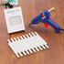 Pearl White Wax Seal Sticks with Glue Gun, WASOHLING 20Pcs Sealing Wax Sticks Glue Gun Set for Wax Seal Stamp, Great for Wedding Invitations, Birt...