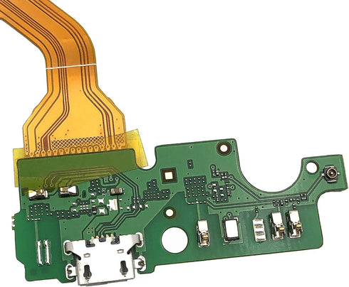 USB Charger Charging Port Dock Connector Ribbon Flex Cable PCB Board Replacement Compatible with Alcatel 1S 2020 5028...
