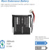 Replacement Battery for Standard Horizon HX150 FNB-124LI 1100mAh/7.4V...