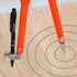 12 Inch Professional Compass for Woodworking, Large Compass for Drawing Circles, Carpenters Compass with Pencil, Drawing Compass for Geometry, Dra...