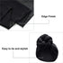 SATINIOR 2 Pieces Stretch Head Wrap Scarf Stretchy Turban Long Hair Scarf Wrap Solid Color Soft Head Band Tie for Women (Black, Grey)...