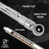 Milton S-920 Pencil Tire Pressure Gauge With Tread Depth Gauge, Built-in Deflator Valve, For Higher-Pressure Automobile Tires, Durable Plated Bras...