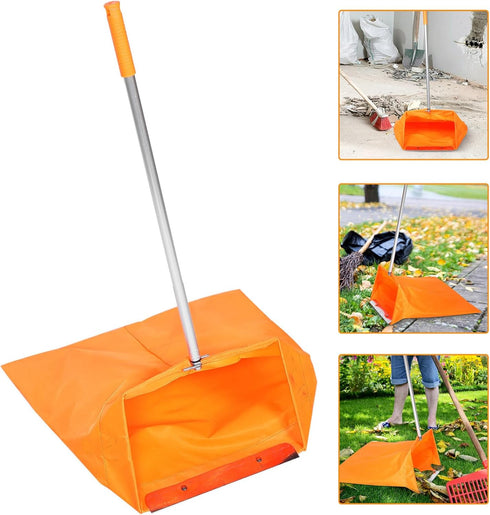 Cabilock Home Tools Outdoor Dustpan Windproof Upright Dustpan Garbage Holder Kitchen Cleaning Shovels Dustpans Picker Upper Grabber Trash Grabber ...