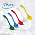 Vikan - Fine Dish Brush - Heavy-Duty, Narrow, Slip-Resistant Cleaning Brush, Polypropylene, Polyester Bristle, 11 Inch, Blue, (42873)...