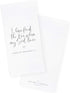 The Cotton & Canvas Co. I Have Found The One Whom My Soul Loves, Song of Solomon 3:4 Scripture, Bible, Religious, Soft and Absorbent Tea Towel, Fl...