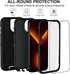 Case for iPhone 13 Pro Max Case 6.7" with 2 Screen Protector, Full Body Heavy Duty Military Grade Cover, Shockproof/Drop Proof Protection Phone Ca...