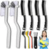 10Pcs Crevice Cleaning Brush Set,Hard Bristle Cleaning Supplies for Corner, Sink, Cup, Teapot, Bottle, Blender...