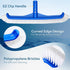 Pool Skimmer Net & Pool Brush Head, Fine Mesh Pool Net Skimmer with Sturdy Frame & Professional Pool Brushes for Cleaning Pool Walls, Durable Fine...