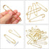 Honbay 20PCS 3Inch Heavy Duty Extra Large Safety Pins for Blankets, Skirts, Kilts, Crafts (Gold)...