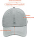 ZLYC Quick Dry Baseball Cap for Women Men Unstructured Sports Golf Tennis Hat...
