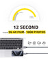 FHG 3.3FT USB 3.0 to USB C Cable 2Pack, High-Speed Transfer of 1GB in 2sec, 3A Fast Charging from 20% to 80% in 35mins, Sturdy Nylon Braided USB D...
