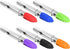 6 Pieces 7 Inch Mini Silicone Tip Tongs Kitchen Serving Tongs Small Metal Locking Tongs for Salad Grilling Cooking, 6 Colors...