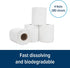 Camco Marine & RV Toilet Paper - 4-Rolls - 1-Ply Quick Dissolve RV & Marine Septic Safe Bath Tissue - Dye & Fragrance Free - 280 Sheets Per Roll (...