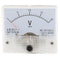 uxcell 85C1-V Panel DC Voltage Volt Analog Gauge Meter Voltmeter 0-20V...