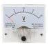 uxcell 85C1-V Panel DC Voltage Volt Analog Gauge Meter Voltmeter 0-20V...