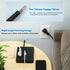 Power Strip Surge Protector with 9 Outlet 3 USB Ports, Fireproof Desktop Charging Station with Flat Plug Wall Mount 5 ft Long Extension Cords for ...