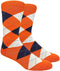 Men's FineFit Arygle Dress Trouser Socks Assorted Colors - You Choose!...
