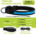 Led Glowing Dog Collars, Lighted Dog Collars for Night, Dog Glow Collar Rechargeable, Light Up Dog Collar for Small Dogs (Blue, Pack of 1, S)...