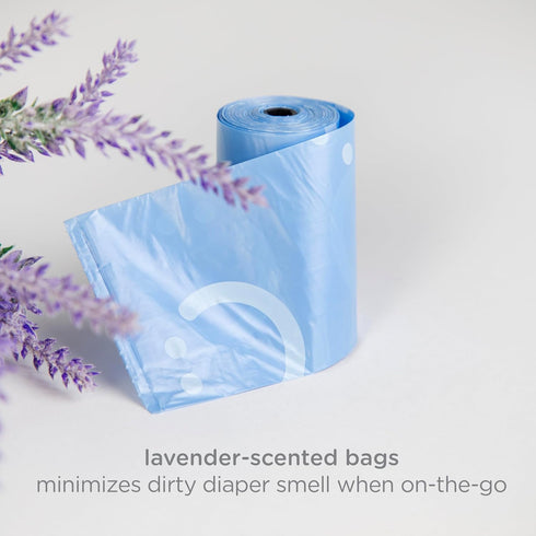 Ubbi On-the-Go Diaper Bag Dispenser for Travel, Retractable Must Have for Newborns, Helpful Baby Accessory, Sage Green...
