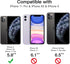 JETech Privacy Full Coverage Screen Protector for iPhone 11 Pro/X/XS 5.8-Inch, Anti-Spy Tempered Glass Film, Edge to Edge Protection Case-Friendly...