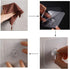 LAJAR 10Pcs Adhesive Wall Mount Screw Hooks, No-Trace Sticker Screw Hanging Nails for Bathroom Kitchen Shower Room (12mm)...