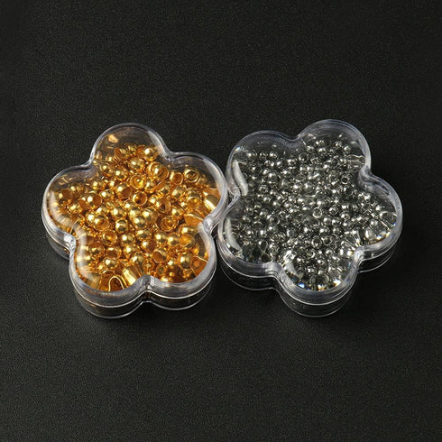 6pcs Diamond Painting Wax Storage Case Transparent PS Plastic Star Glue Clay Organizer...