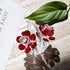 H&D HYALINE & DORA Crystal Red Rose Flower Basket Crystal Collectible Figurines Ornaments for Home Decor Table Centerpiece...