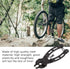 Chain Plier, Steel Bike Chain Link Tool Chain Plier with Hook Quick Release Removal Installation Tools...