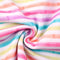 David angie Spring Stripe Pattern Bullet Textured Liverpool Fabric 4 Way Stretch Spandex Knit Fabric by The Yard for Head Wrap Accessories...