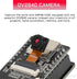 ESP32 CAM Development Board ESP32-CAM 8MP OV2640 Camera Module, WiFi Bluetooth Module ESP32-CAM-MB Micro USB to Serial Port CH340G with TF Card Sl...