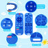 2PCS Teething Toy for Babies 0-6-12 Month Infant Teether Relief Toy for Baby 3-6-12-18 Month Montessori Development TV Remotes Sensory Toy for New...