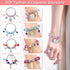180 Pcs Unicorn Mermaid Crafts Charm Bracelet Kit for Girls - DIY Jewelry Making Supplies with Beads, Pendants, Cords for Teens...
