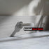 JQK Door Stopper, 304 Stainless Steel Thicken 1mm Sound Dampening Door Stop Bumper Wall Protetor 1 Pack, Brushed, DSB5-WN...