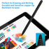 Stylus Pens for Lenovo Tab P12/P11 Pro Pencil, Evach Capacitive High Sensitivity Digital Pencil with 1.5mm Ultra Fine Tip Stylus Pencil for Lenovo...