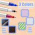 Heat Erasable Fabric Marking Pens Set | 11Pcs 3 Colors | Increase Ink Capacity & Writes Smooth | Sewing Quilting Supplies, Sewing Gifts...