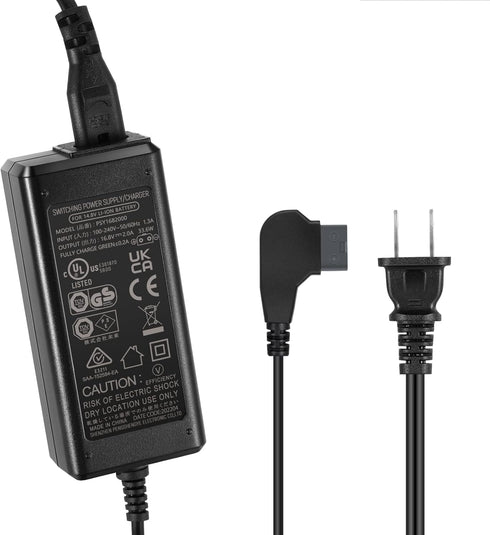 NEEWER D-Tap Battery Charger with 3.3feet/1m D-Tap Cable for V-Mount/V-Lock/Gold Mount Battery, Compatible with NEEWER BP-95W BP-190WS BP-150WS BP...