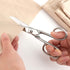 LIVINGO 6'' Professional Forged Fabric Scissors, Precision Tailor Small Scissors Heavy Duty, Sharp Stainless steel Sewing Shears for Crafting Supp...