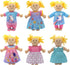 6 Pack Doll Clothes for 13-16 inch Baby Dolls, Dress for 13-16 inches Dolls, Compatible with Toy JC, Toy Manhattan, Toy Doug Melissa...