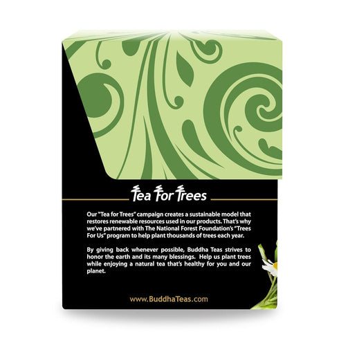 Buddha Teas - Feverfew & Lemongrass - Organic Herbal Tea - For Cognitive Balance & Overall Health - With Essential Minerals & Vitamins - Caffeine ...