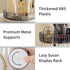 360 Rotating Makeup Organizer Perfume Organizer Skincare Organizers Large Capacity Make up Caddy Shelf,Fits Makeup Brushes,Lipsticks,Skin Care...